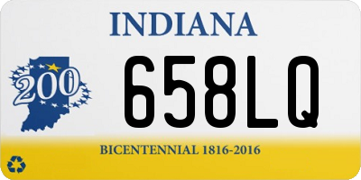 IN license plate 658LQ