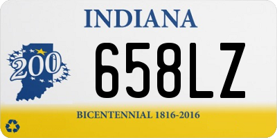 IN license plate 658LZ