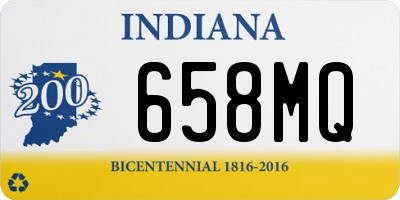 IN license plate 658MQ