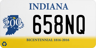 IN license plate 658NQ