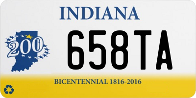 IN license plate 658TA