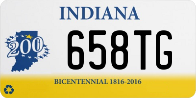 IN license plate 658TG