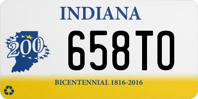 IN license plate 658TO