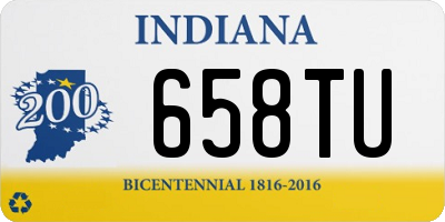 IN license plate 658TU