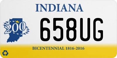 IN license plate 658UG