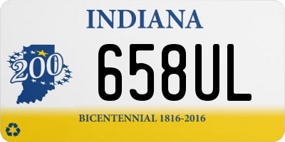 IN license plate 658UL