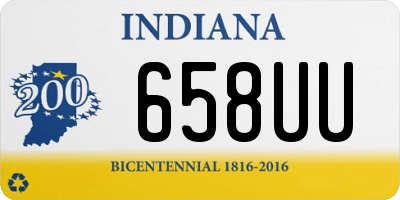 IN license plate 658UU