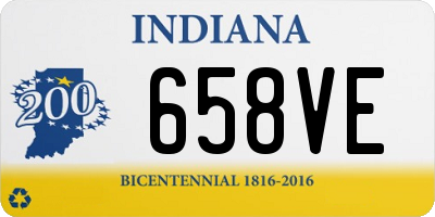 IN license plate 658VE