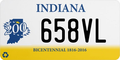 IN license plate 658VL