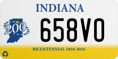 IN license plate 658VO