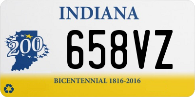 IN license plate 658VZ