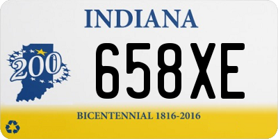 IN license plate 658XE