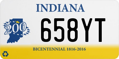 IN license plate 658YT