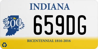 IN license plate 659DG