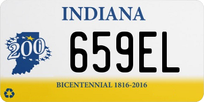 IN license plate 659EL