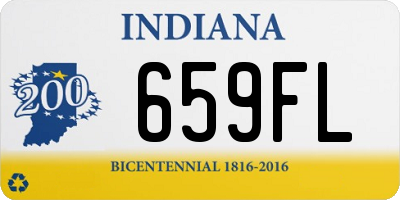 IN license plate 659FL