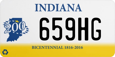 IN license plate 659HG