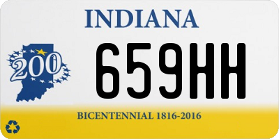 IN license plate 659HH