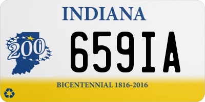 IN license plate 659IA
