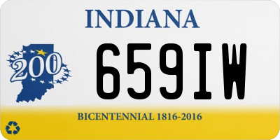 IN license plate 659IW