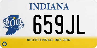 IN license plate 659JL