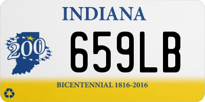 IN license plate 659LB