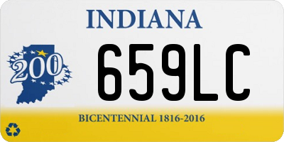 IN license plate 659LC