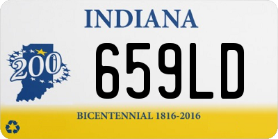 IN license plate 659LD