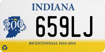 IN license plate 659LJ