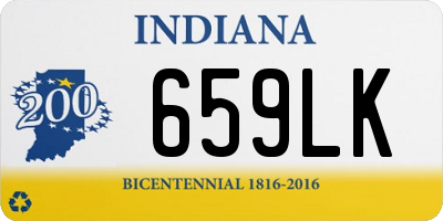 IN license plate 659LK