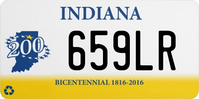 IN license plate 659LR