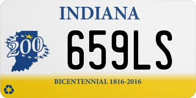 IN license plate 659LS