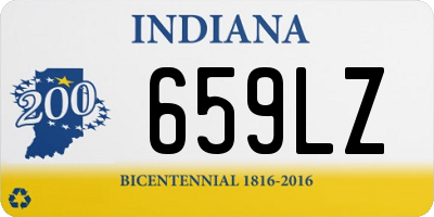 IN license plate 659LZ