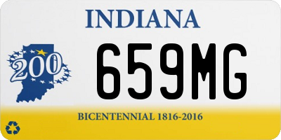 IN license plate 659MG