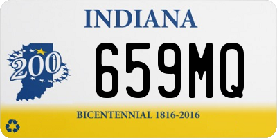 IN license plate 659MQ