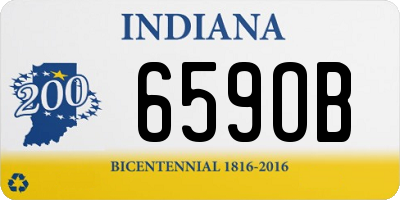 IN license plate 659OB