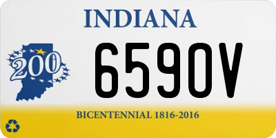 IN license plate 659OV