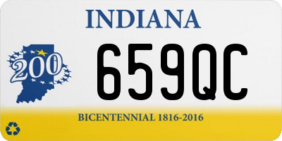 IN license plate 659QC