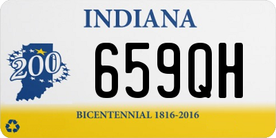 IN license plate 659QH