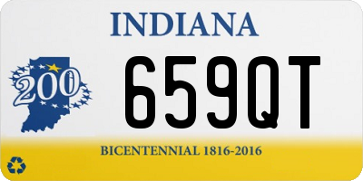 IN license plate 659QT