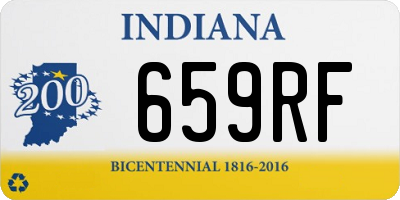 IN license plate 659RF