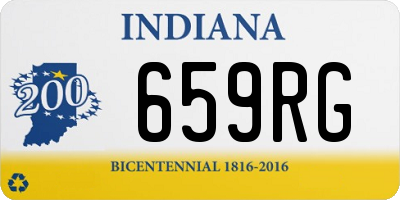 IN license plate 659RG