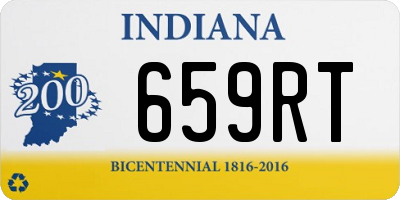 IN license plate 659RT