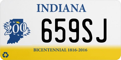 IN license plate 659SJ