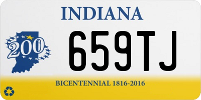 IN license plate 659TJ