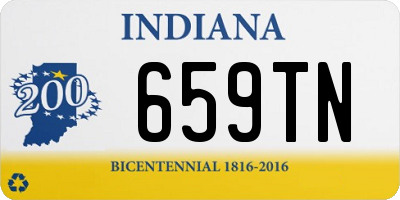 IN license plate 659TN