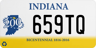 IN license plate 659TQ