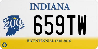 IN license plate 659TW