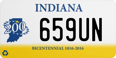 IN license plate 659UN