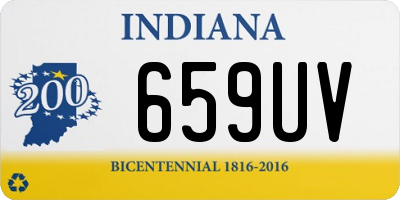 IN license plate 659UV